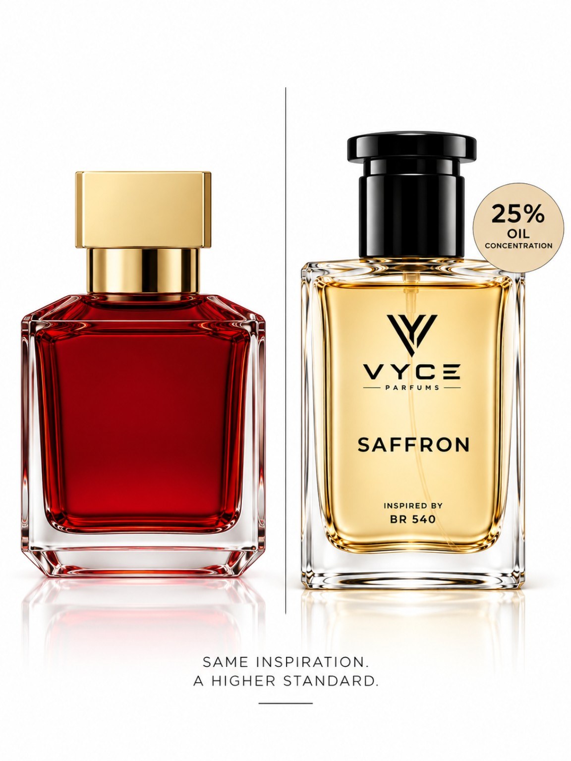 الزعفران | مستوحى من باكارات روج 540 | عطر خالص