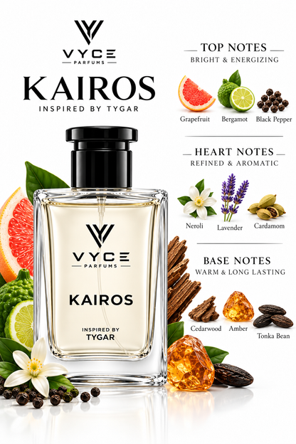 كايروس | مستوحى من تيغار | عطر مركز